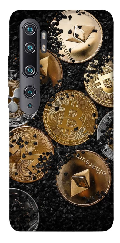 Чехол на Xiaomi Mi Note 10 / Note 10 Pro / Mi CC9 Pro Many coins v2 фото 1 из 1