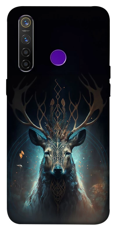 Чохол на Realme 5 Pro Скандинавський олень v2 фото 1 з 1