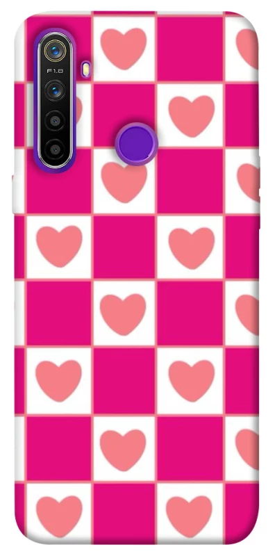 Чехол на Realme 5 Chess heart фото 1 из 1