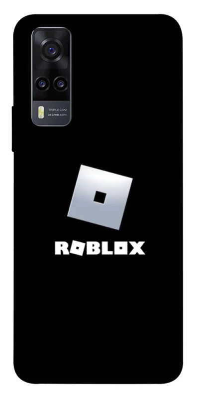 Чохол на Vivo Y31 Roblox logo black фото 1 з 1