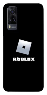 Чехол на Vivo Y31 Roblox logo black фото 1 из 1