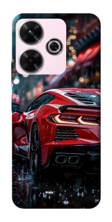 Чохол на Xiaomi Poco M6 4G Red sports car фото 1 з 1