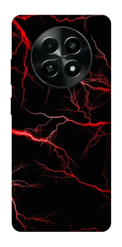 Чехол на Realme Narzo 70x Красная молния фото 1 из 1