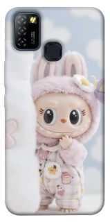 Чехол на Infinix Hot 10 Lite Labubu Happy фото 1 из 1