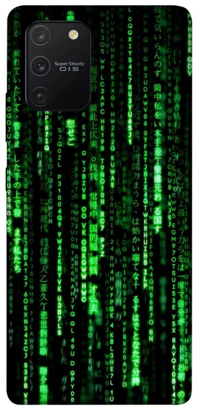 Чехол на Samsung Galaxy S10 Lite Matrix Code фото 1 из 1