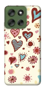 Чохол на Motorola Moto G56 5G Pretty hearts фото 1 з 1