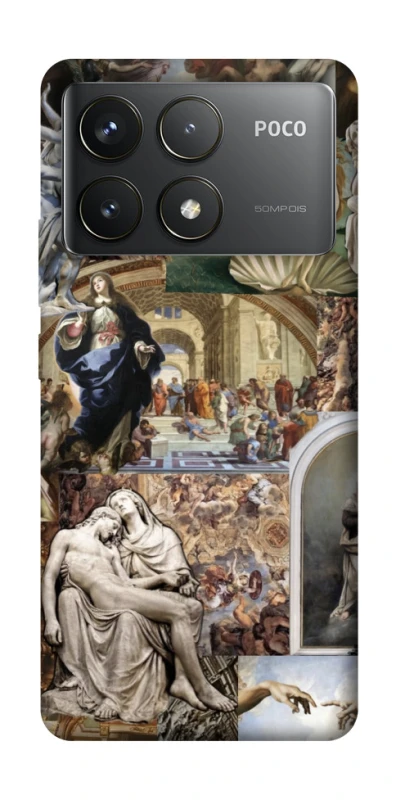 Чохол на Xiaomi Poco F6 Pro Art collage ver.10 фото 1 з 1