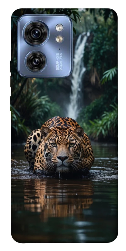 Чохол на Motorola Edge 40 Leopard in water фото 1 з 1