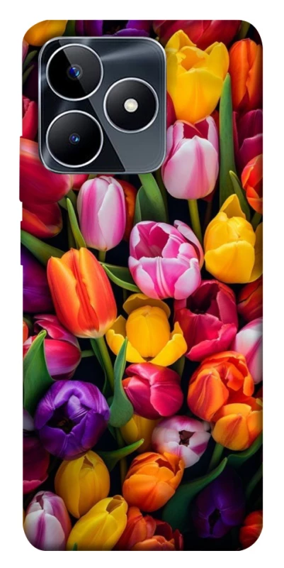 Чехол на Realme C53 Flowers v30 фото 1 из 1