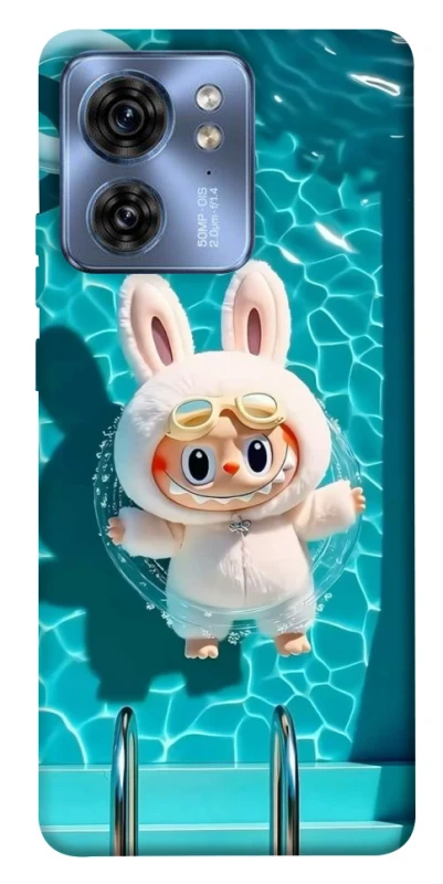 Чохол на Motorola Edge 40 Labubu in the pool ver.2 фото 1 з 1