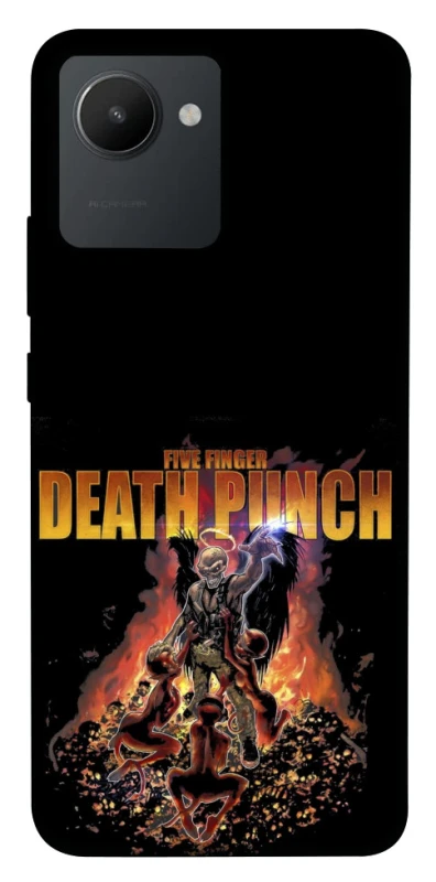 Чехол на Realme C30 Five finger death punch фото 1 из 1