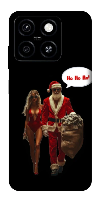 Чохол на ZTE Blade A55 4G Bad Santa фото 1 з 1