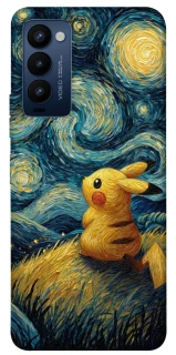 Чохол на TECNO Camon 18 Pikachu and Van Gogh фото 1 з 1
