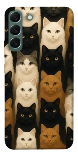 Чохол на Samsung Galaxy S22+ Colorful Cat Collage фото 1 Чохол на Samsung Galaxy S22+ Colorful Cat Collage фото 1 з 1