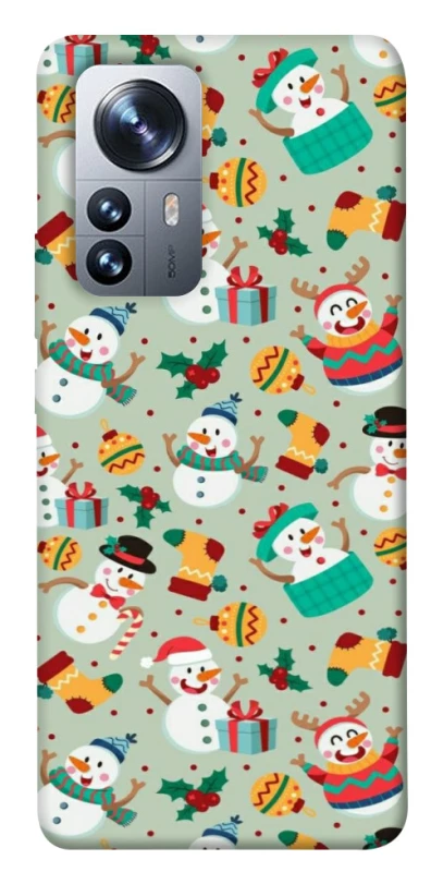Чехол на Xiaomi 12 / 12X Новогодний v2 фото 1 из 1
