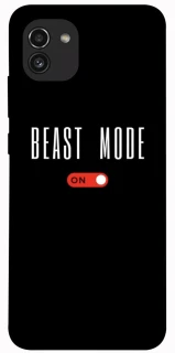 Чехол на Samsung Galaxy A03 Beast mode фото 1 из 1