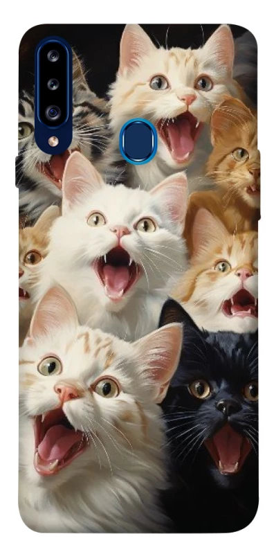 Чохол на Samsung Galaxy A20s Коти фото 1 з 1