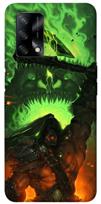 Чехол на Oppo A74 4G Gromash Hellscream фото 1 из 1