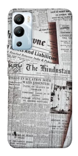 Чехол на Infinix Hot 12i Газеты фото 1 из 1