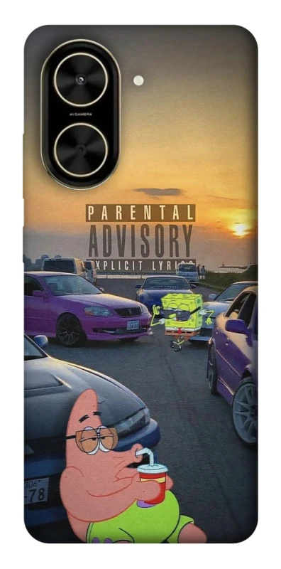 Чехол на Xiaomi Poco C71 Патрик на гонках фото 1 из 1