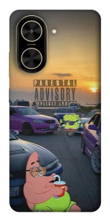 Чехол на Xiaomi Poco C71 Патрик на гонках фото 1 из 1