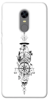 Чехол на Xiaomi Redmi 5 Plus / Redmi Note 5 (Single Camera) Tattoo ver.7 фото 1 из 1