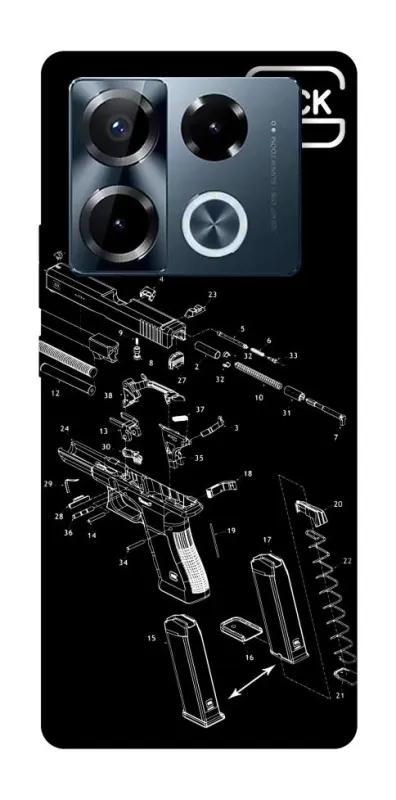 Чохол на Infinix Note 40 Pro 4G LOCK фото 1 з 1