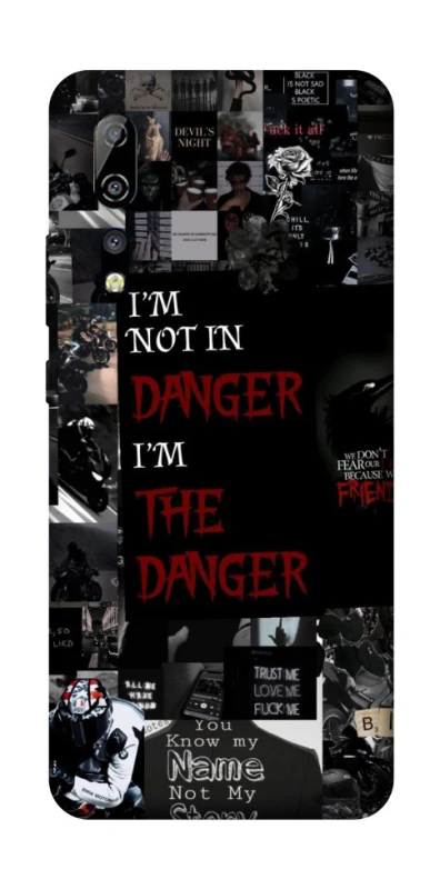 Чохол на ZTE Axon 10 Pro Danger collage фото 1 з 1