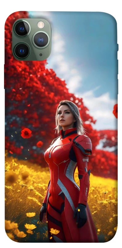 Чохол на Apple iPhone 11 Pro Max (6.5") Cyber space girl ver.5 фото 1 з 1