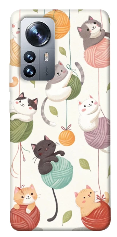 Чехол на Xiaomi 12 / 12X Funny Kittens фото 1 из 1