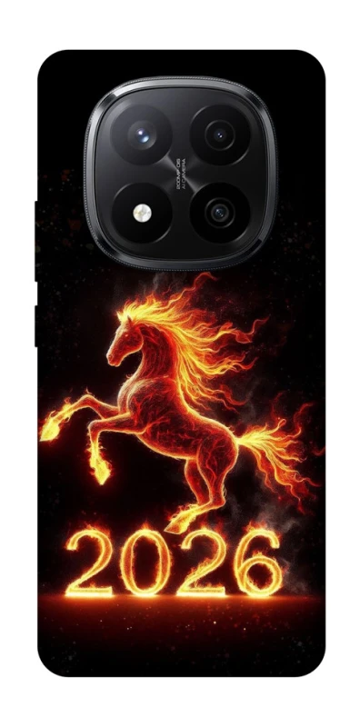 Чохол на Xiaomi Redmi Note 14 Pro+ 5G Red Fire Horse ver.1 фото 1 з 1