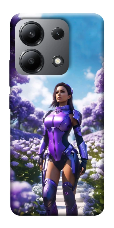 Чохол на Xiaomi Redmi Note 13 4G Cyber space girl ver.4 фото 1 з 1