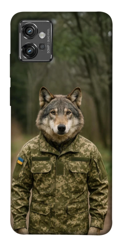 Чохол на Motorola Moto G32 Вовк захисник фото 1 з 1