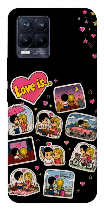 Чохол на Realme 8 Love is ver.3 фото 1 з 1