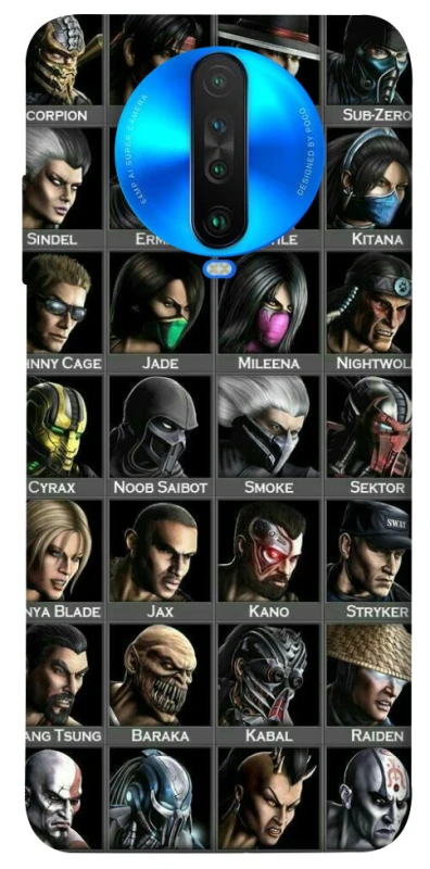 Чехол на Xiaomi Poco X2 Mortal Kombat фото 1 из 1