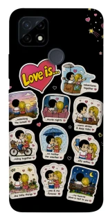 Чехол на Realme C12 Love is ver.4 фото 1 из 1