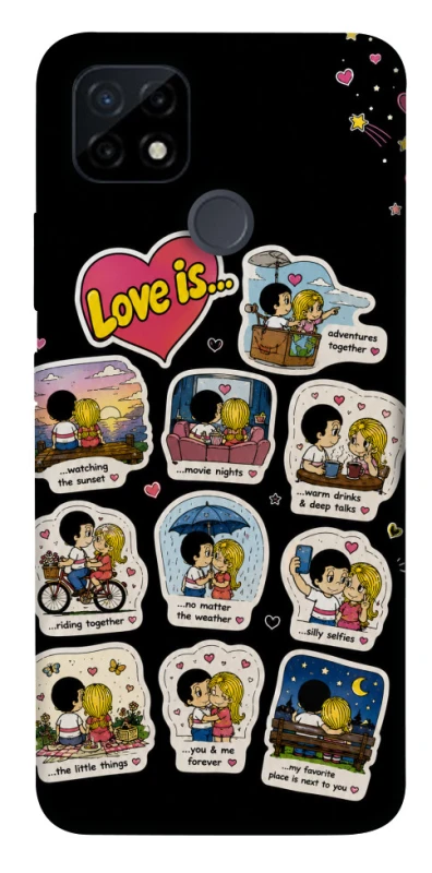 Чехол на Realme C21Y Love is ver.4 фото 1 из 1
