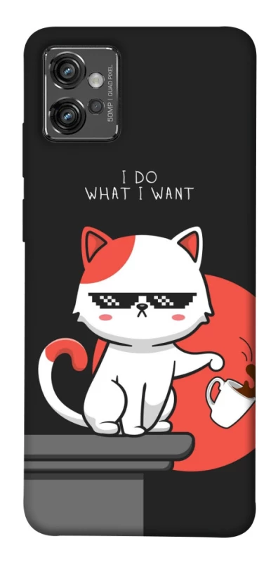 Чехол на Motorola Moto G32 I do what i wont фото 1 из 1