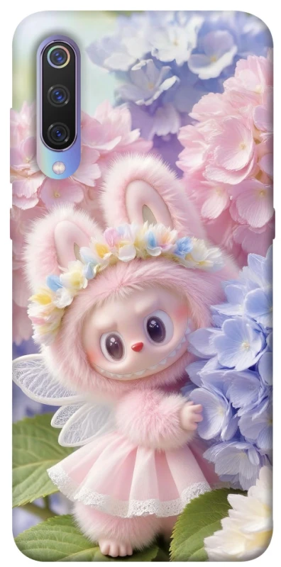 Чохол на Xiaomi Mi 9 Labubu & Flowers ver.1 фото 1 з 1