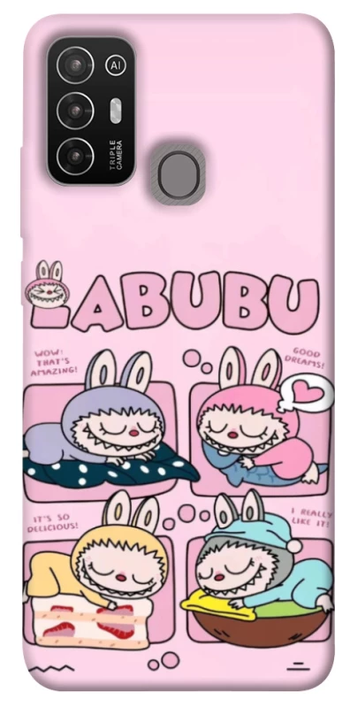 Чехол на ZTE Blade A52 Labubu Dreams Collage фото 1 из 1