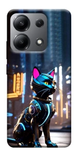 Чохол на Xiaomi Redmi Note 13 4G Cyber cat фото 1 з 1