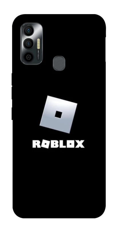 Чехол на TECNO Spark 7 Roblox logo black фото 1 из 1