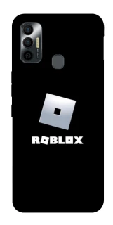 Чехол на TECNO Spark 7 Roblox logo black фото 1 из 1