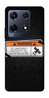 Чехол на Infinix Note 30 Pro Warning фото 1 из 1