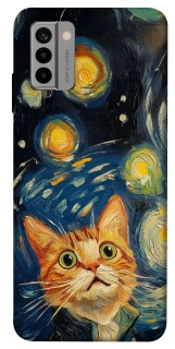 Чохол на Nokia G22 paint cat фото 1 з 1