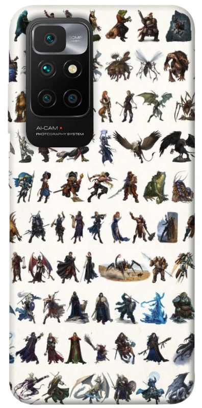 Чехол на Xiaomi Redmi 10 Character Selection фото 1 из 1