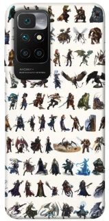 Чехол на Xiaomi Redmi 10 Character Selection фото 1 из 1