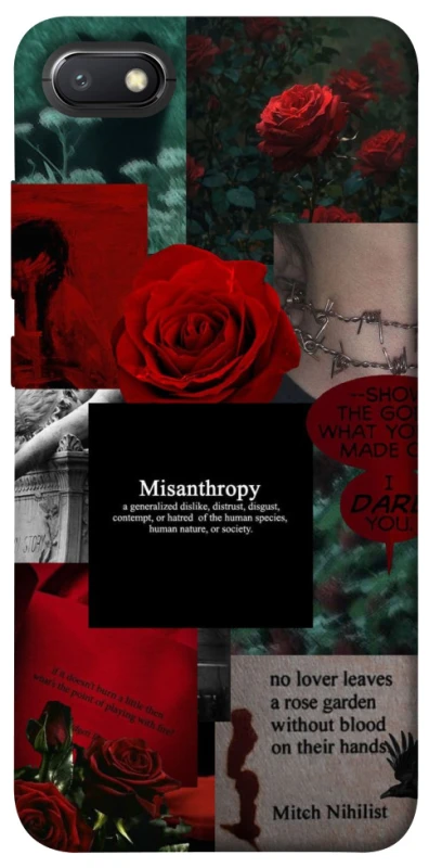Чехол на Xiaomi Redmi 6A Misanthropy фото 1 из 1