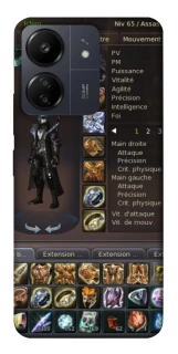 Чехол на Xiaomi Poco C65 Character Menu ver.1 фото 1 из 1
