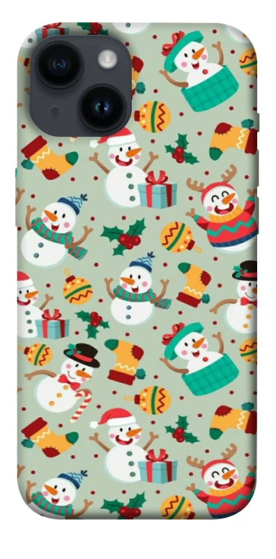 Чехол на Apple iPhone 14 (6.1") Новогодний v2 фото 1 из 1